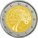 moneda conmemorativa andorra cumbre iberoamericana 2020