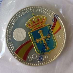 moneda asturias 30 euros