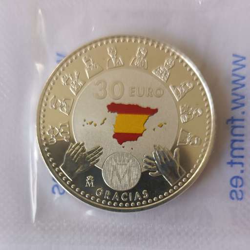 moneda 30 euros covid 19