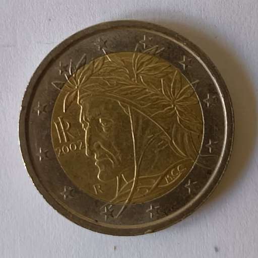 moneda de 2 euros italia 2002 valor